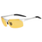 HD Night Vision Polarized Aluminum Alloy Safety Sunglasses