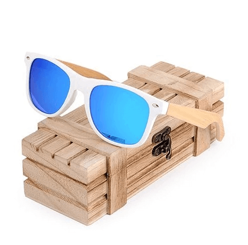 Sunglasses for Women Bamboo Polarized UV400 Anti Reflective