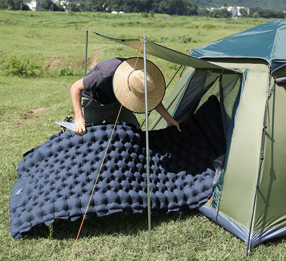 Outdoor Inflatable Cushion Waterproof Mattress Pad Foldable and Pillow