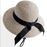 Women's Big Bow Wide Brim UV Panama Beach Hat