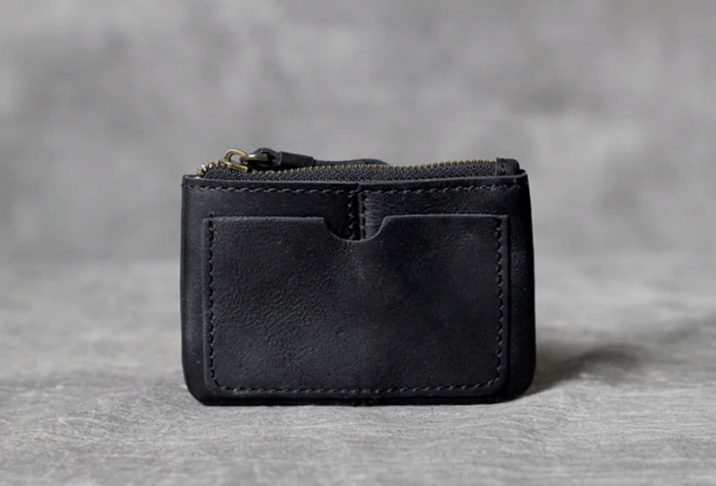 Men's Handmade Retro Cowhide Leather Wallet
