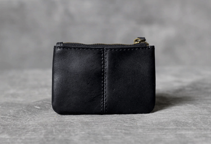Men's Handmade Retro Cowhide Leather Wallet