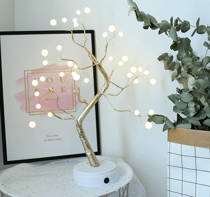 Decorative LED Bonsai Tree Gentle Touch Night Light