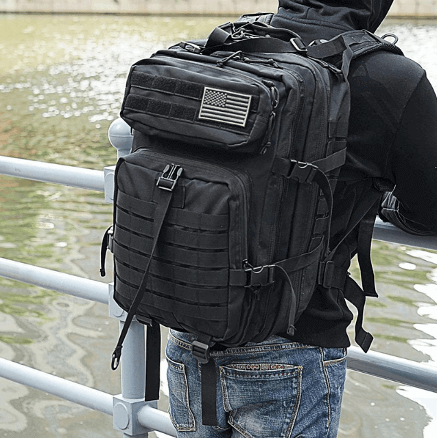 50L Quality Tactical Waterproof Softpack Backpack-Free Item