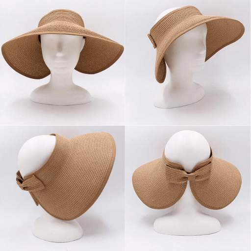 Foldable Large Wide Brim Sun Hat for Women Several Colors