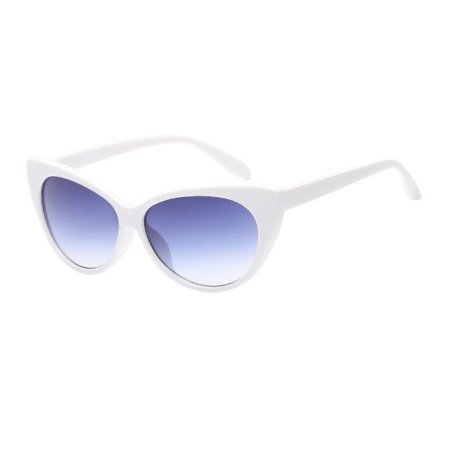 Classy Sunglasses for Women Cat Eye Anti Reflective Titanium
