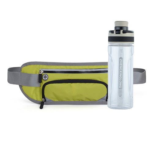 Sport Waist Belt Pack Cell Pocket Running Hiking Pouch Water Bottle