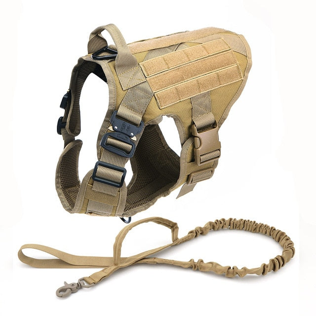 Military Dog Harness Pet Training Dog Vest