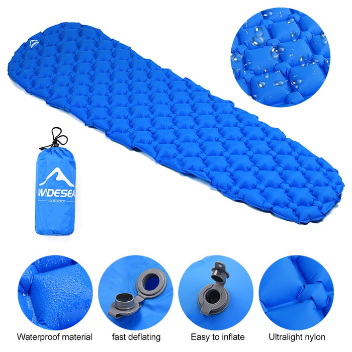 Inflatable Camping Ultralight Air Mat Sleeping Pad Cushion