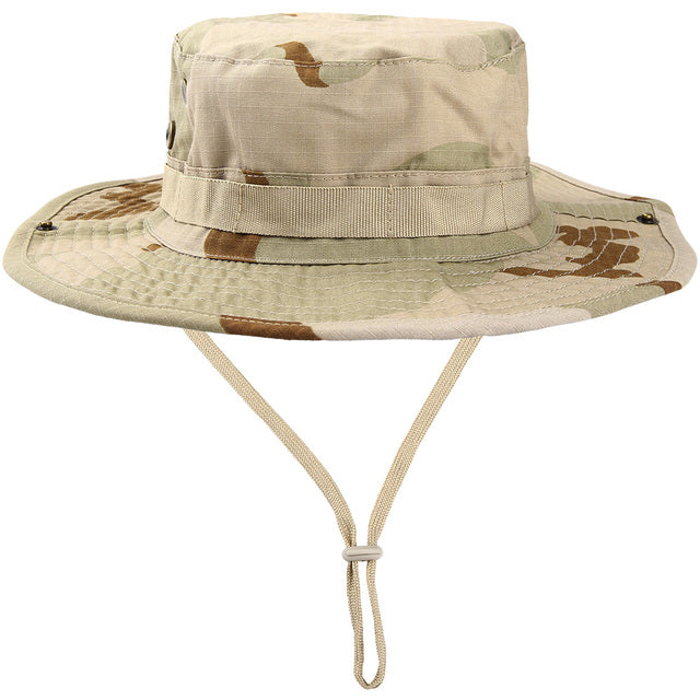 Superb Multicam Tactical Airsoft Camouflage Panama Boonie Hat