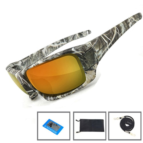Camouflage Fishing Sunglasses Polarized Sports Eyewear